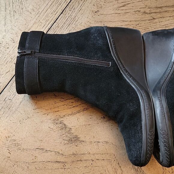 Anne Klein Sport size 7.5 zip up boots 🖤 - Picture 4 of 11